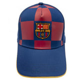 FC Barcelona pet geruit blauw/bordeaux